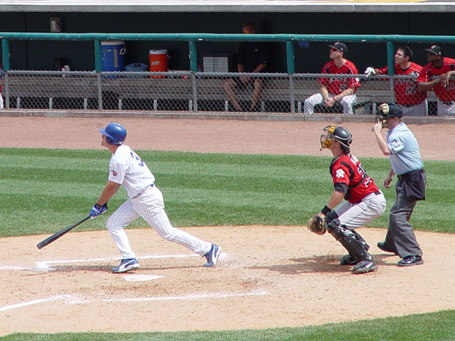 The dinger that brought 3 in and put them ahead 4-2