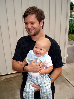 I got ambushed into holding a baby