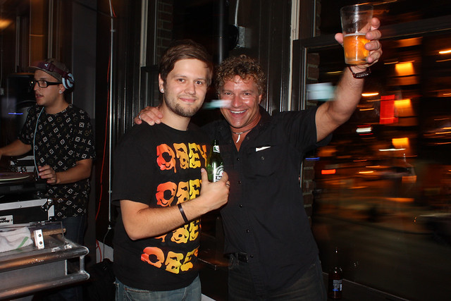 Me and Dad at Liars Club