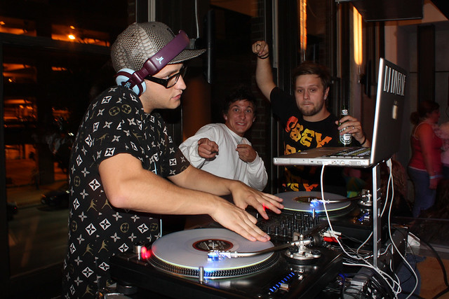 Partying at Liars Club