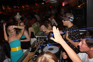 Partying at Liars Club