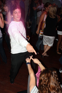 German and a chick I don't know