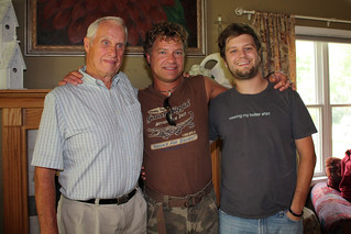 Grandpa, Dad, and I