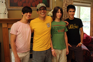 Matthew and his boys