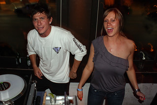 That chick had crazy bright fingernails