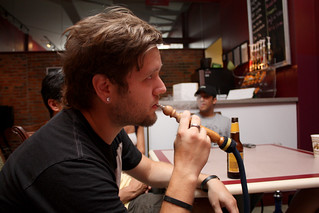 Smoking the Hookah