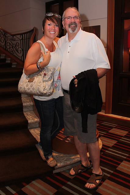 Getting ready to head to their show