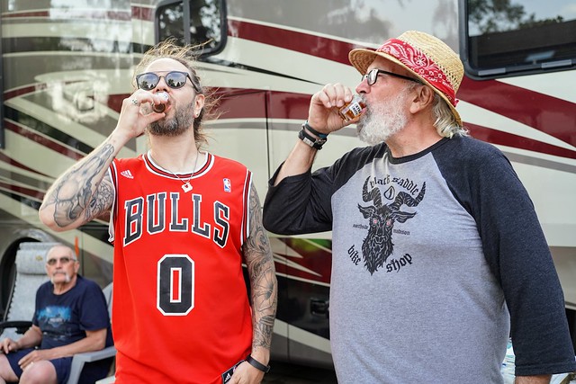 A shot of whiskey for the road...