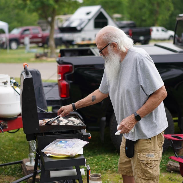 Cookin up some brekkie