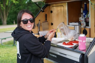 Cooking - Makin meatballs