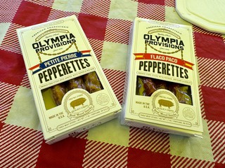 Brought back some little charcuteries from Olympia Provisions