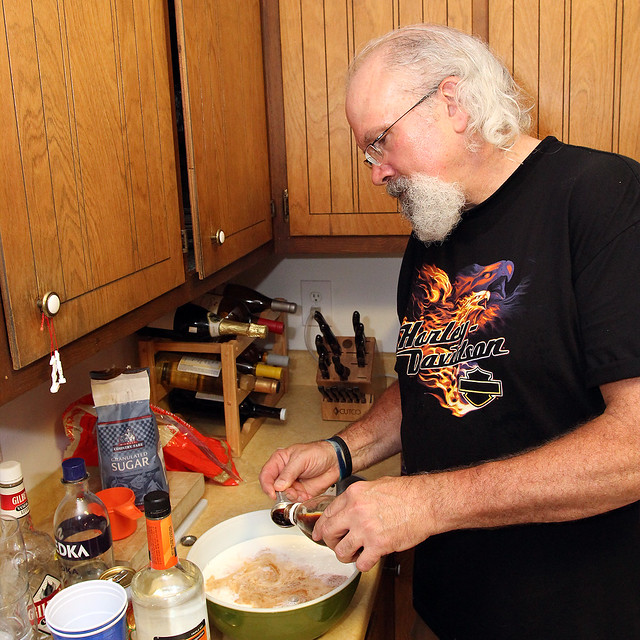 Making Homemade Ice Cream