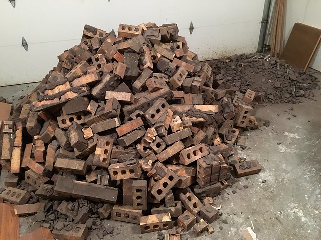Anyone want some brick?