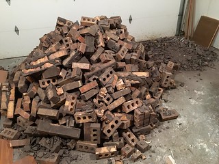 Anyone want some brick?