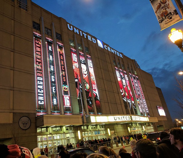 First Blackhawks game