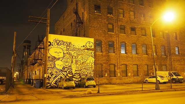 JC Rivera Mural in West Fulton Market
