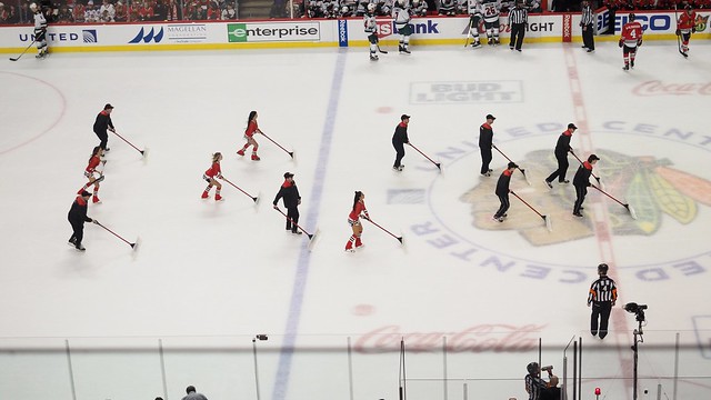 Ice shovelin flying V