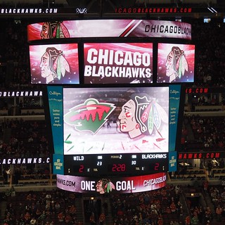 Hockey - Blackhawks vs Wild