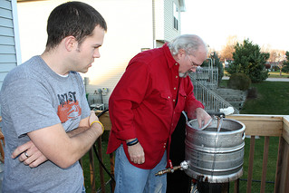 Homebrew - Chillin the wort