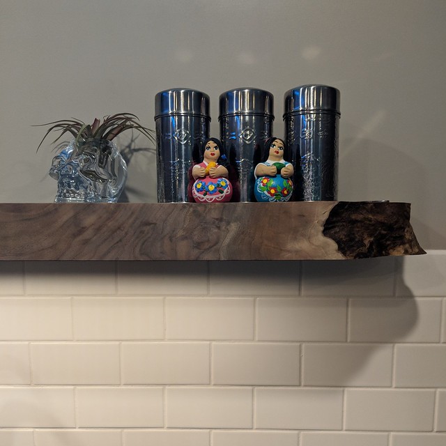 The grain around the live edge is really interesting.