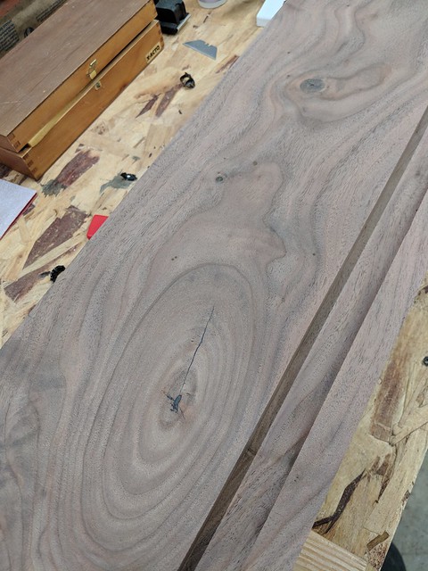 Scraped and sanded down the first layer of epoxy... it needed another layer after this.