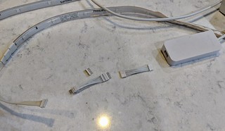 Tech - I later realized that the slightly older versions of hue light strips had a coupler that wasn't h...