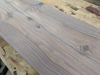 2737 - The top cracks and knots all cleaned up