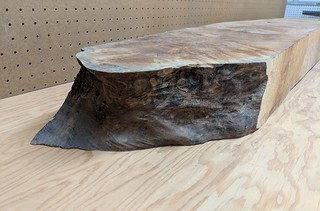 2737 - And we had to make a decision, keep the live-edge or not?