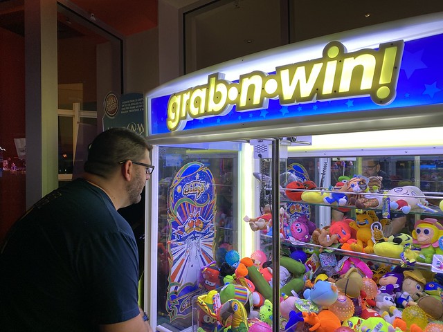 Goin hard on the claw game