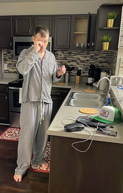 Look at Jeff's PJs