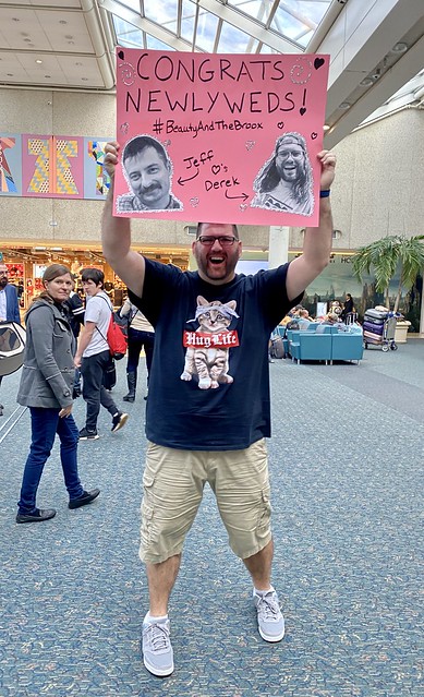 When kevi picks you up from the airport...