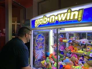 Goin hard on the claw game