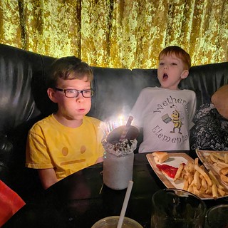 Blowin out those candles