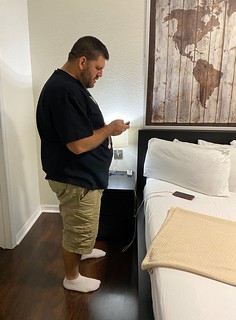 Testing out the "smart" lights