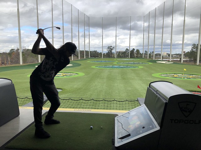 My first time swingin a club in a couple years. I miss this game.