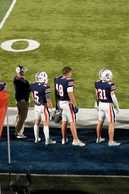 Daniel on the sideline