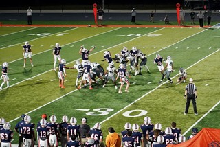 Travel - Taken a half of a second after Daniel blocked the field goal attempt