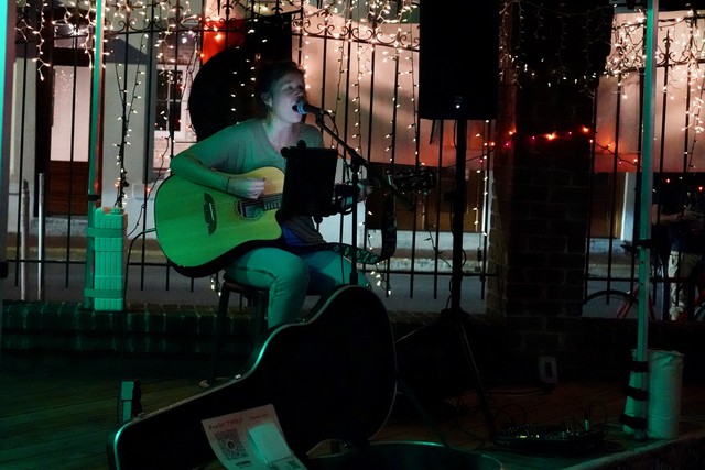 She sang happy birthday to Jeff.