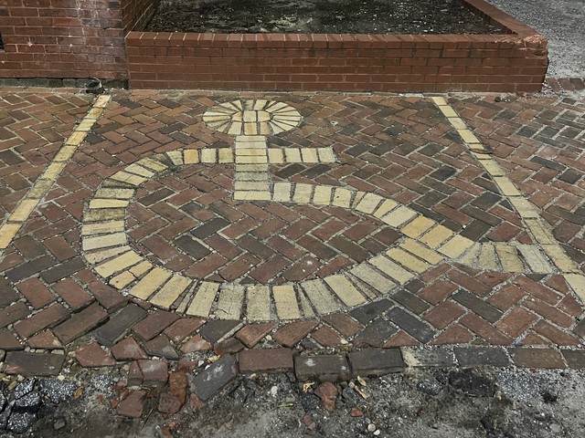 This is a very small handicapped space