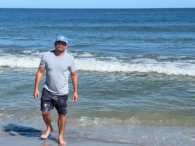 We left our trunks at the Air BnB. Dammit.