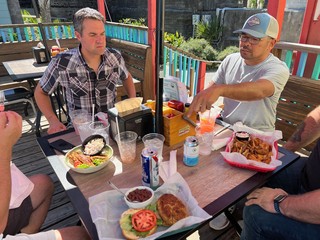 Nathan D - Hungry boys get seafood by the beach