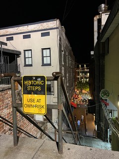 There is a lot of risky walkin in Savannah