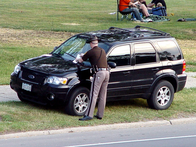 Thank you officer, please fix your wedgie