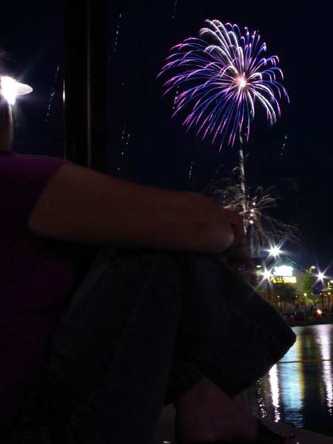 Fireworks at Jordan Creek