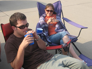 Tailgating at the iCubs game