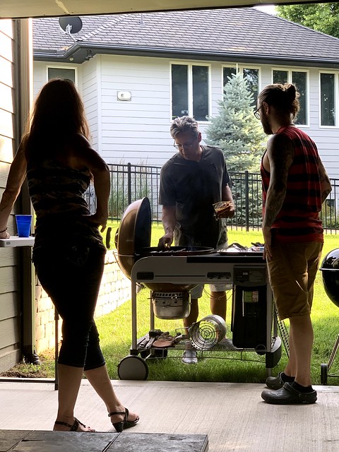 Mathew mannin the grill