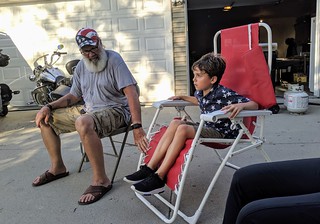 Ian Hernandez - Hangin in the driveway