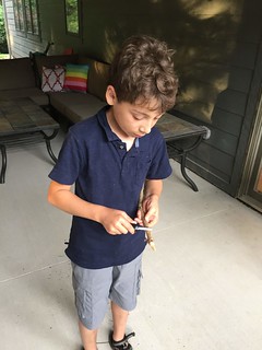 Elias Hernandez - Whittling sticks