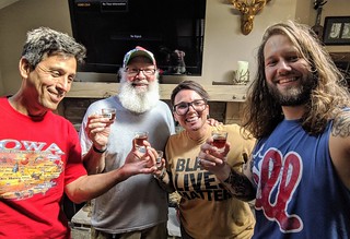 Homebrew - Tasting some old homebrew "moonshine"