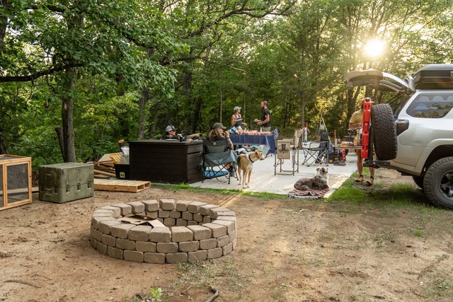 Hangin around the campsite